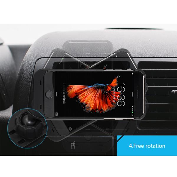 MAGNETIC WIRELESS CAR CHARGER QI car mount wireless charger for SAMSUNG iPhone any mobile phone 10W fast charging