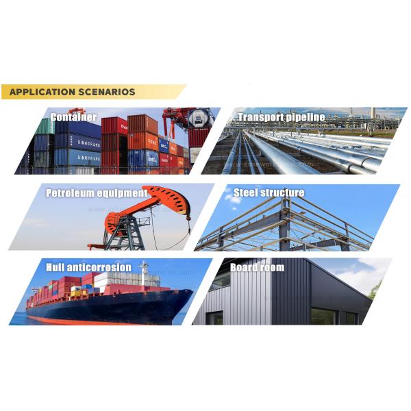 70% Zinc Content Epoxy Zinc Rich Paint For Corrosion Protection And Water Resistance