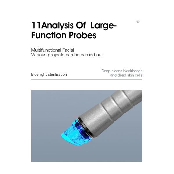 9-in-1 Diamond Peel Machine with Water Oxygen Jet for Aqua Dermabrasion Deep cleansing Skin Tightening and Linghting