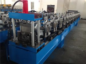 China Round Shape Seamless Gutter Roll Forming Machine Single Chain 15 Stations wholesale