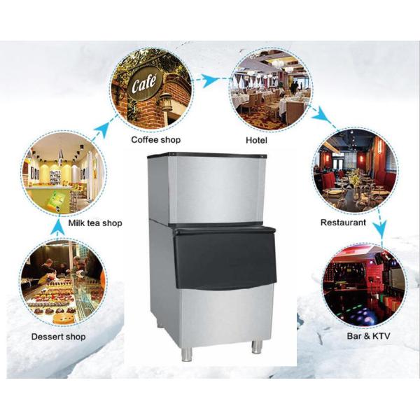 Commercial Cube Ice Machine Imported Compressor Ice Cube Maker