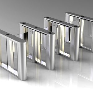 Access Control Swing Turnstile Gate