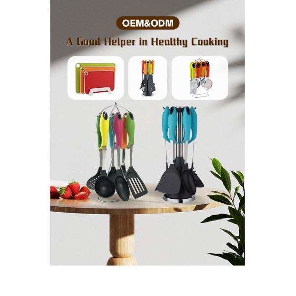 Kitchen Utensils Sustainable and Nylon Head Material for Your Cooking Essentials