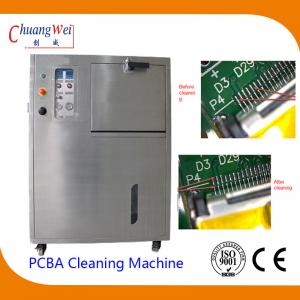 China PCB Cleaning Equipment 360°Rotate Jet Clean and Compressed Air Blow Dry Mode wholesale
