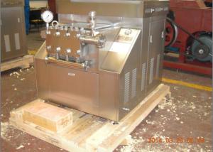 China 4000L/H 300 Bar Milk Homogenization Equipment Machine With Stainless Steel Housing wholesale