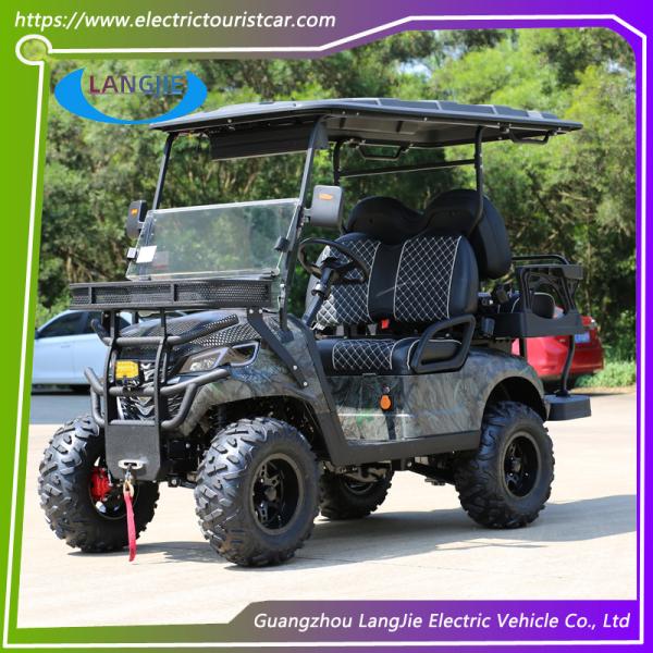 Easy Go Golf Cart Custom Electric Golf Carts 4 Wheel Drive Four Seats CE Approved