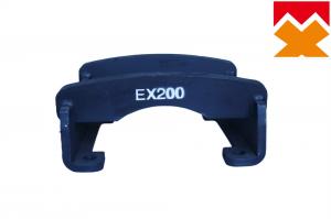 China Excavator Dozer Undercarriage Parts Track Roller Guard EX200 EX200-2 EX200-5 wholesale