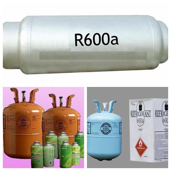 Quality refrigerant gas r600a 99.95% purity for sale for sale
