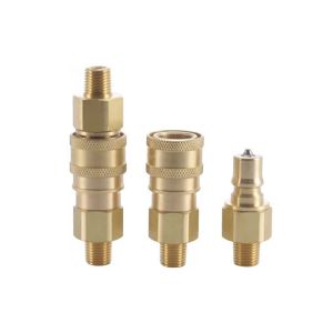 50GPM Pneumatic Hydraulic Quick Coupler 1000PSI NBR Seal