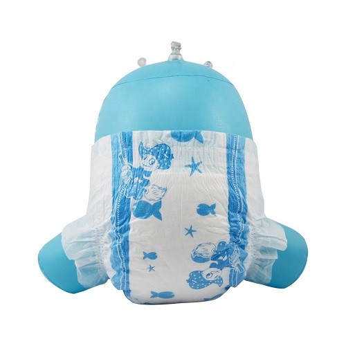 Quality Clothlike Film Backsheet Soft Baby Diaper With Sumitomo SAP for sale