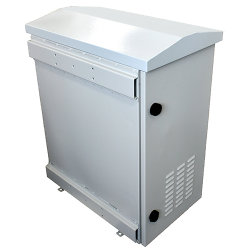 Industry Power Supply IP55 white Outdoor Cabinet Solar UPS System 50Hz 60Hz
