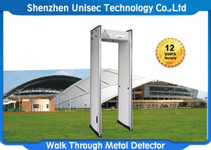 Pass & Alarmdoor Frame Metal Detector With Fireproof Material PVC Pane