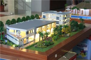 Miniature architectural villa scale model for sale
