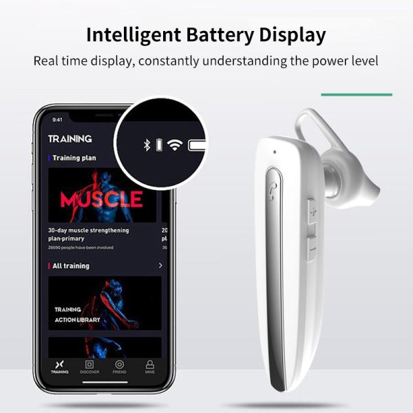 Super Battery Life Wireless Earphone for Running Meeting and Driving Noise Cancelling