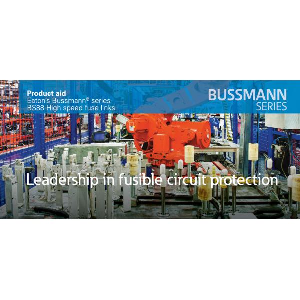 Eaton Bussmann Series High Speed British Standard BS88 Fuse 180FM