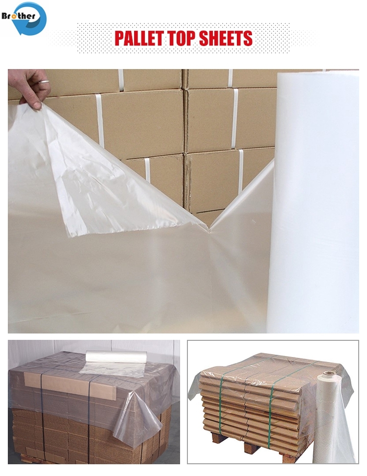 Pallet Top Cover on Roll, Perforated LDPE Sheets for Pallet Protection