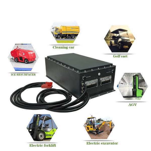 OEM ODM Customized Forklift Lithium Battery 24V 48V 60V 72V 80V Lifepo4 With Smart BMS