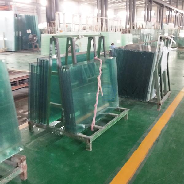 Color Tinted Toughened Tempered Laminated Glass For Railing Staircase