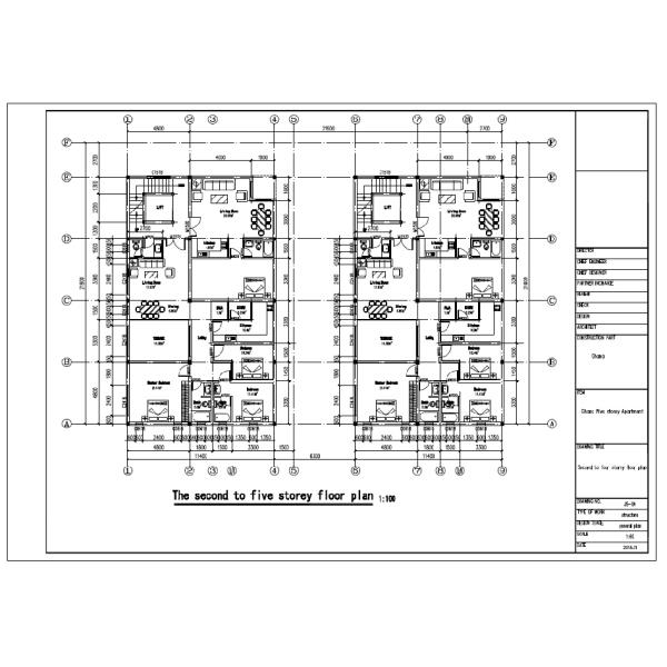 Prefabricated Multi Storey Steel Building for Office and Hotel