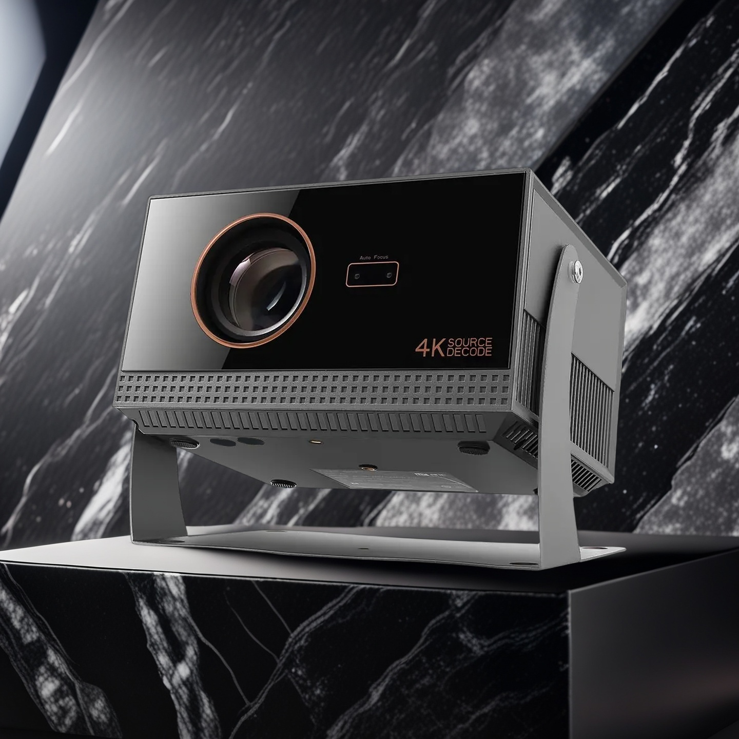 Buy cheap H1 Dark Gray Google TV Projector FULL HD 4K Dust Free Projector With Dolby Sound from wholesalers