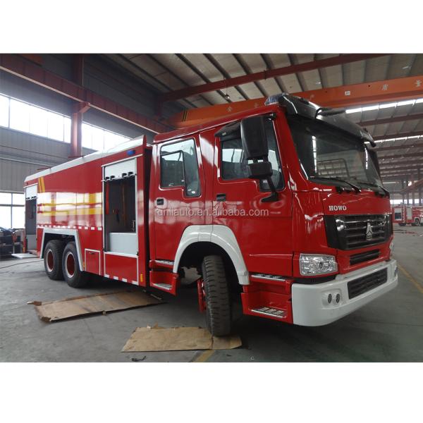 SINOTRUK Fire Service Truck 4x2 12000l Water Foam Tank Truck Single Cabin