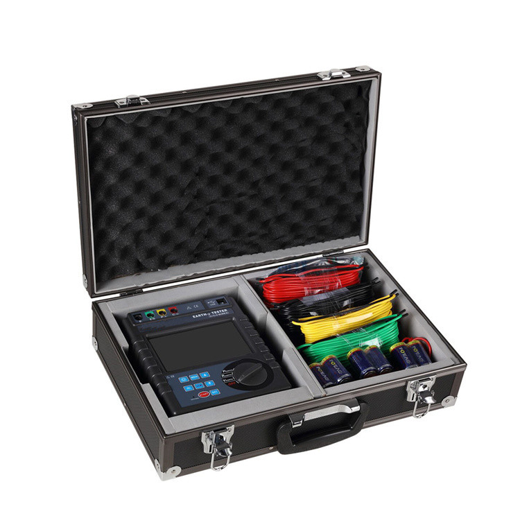Digital Earth Resistance Tester Grounding Resistance Testing with Certificate