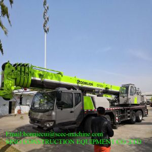 59.5m QY55V 50 Ton Telescopic Mobile Truck Crane