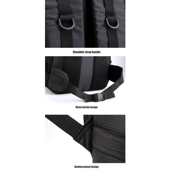 1.3 Inch 70L Camping Backpack Men Women Waterproof Backpack Bag Custom Logo