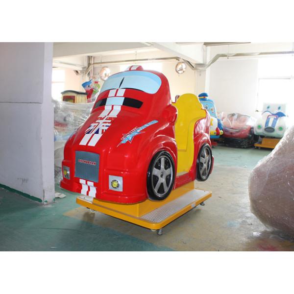 Classic Design Coin Operated Kiddie Ride , Car Kiddie Ride Lifelike Design