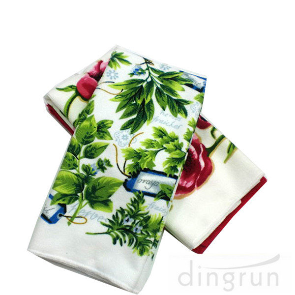 Super Houseware Flowers Custom Microfiber Towels Fast Dry Environment Friendly