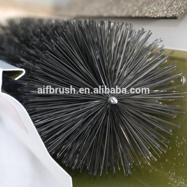Professional 100mm Diameter White Gutter Brush Leaf Guard 4m Rolls for Gutter Protection
