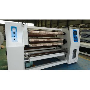 Auto Label Function Adhesive Tape Roll Slitting Machinery