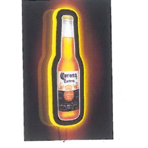 Led acrylic light box - shaped