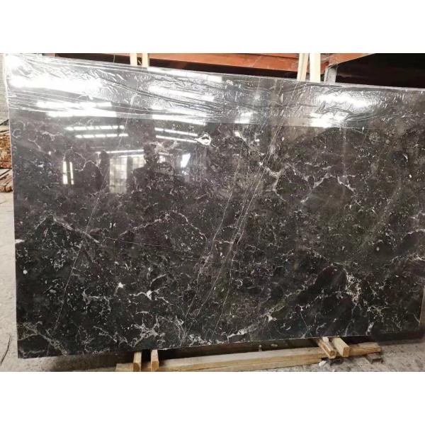 Maya Grey Marble Kitchen Countertops , Marble Wall Tiles Good Luminosity