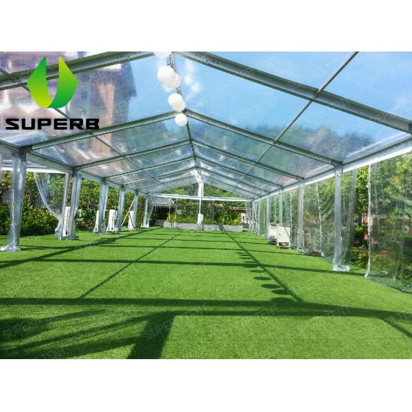 Clear Wedding 10m To 60m Aluminum Frame Tents Different Color For Choosing