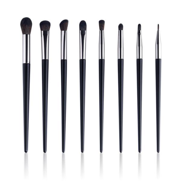 8Piece Makeup Eye Brush Set Eyeshadow Eyeliner Blending Crease Kit