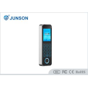 Narrow Mount Touch Panel 12V DC Fingerprint Access Control