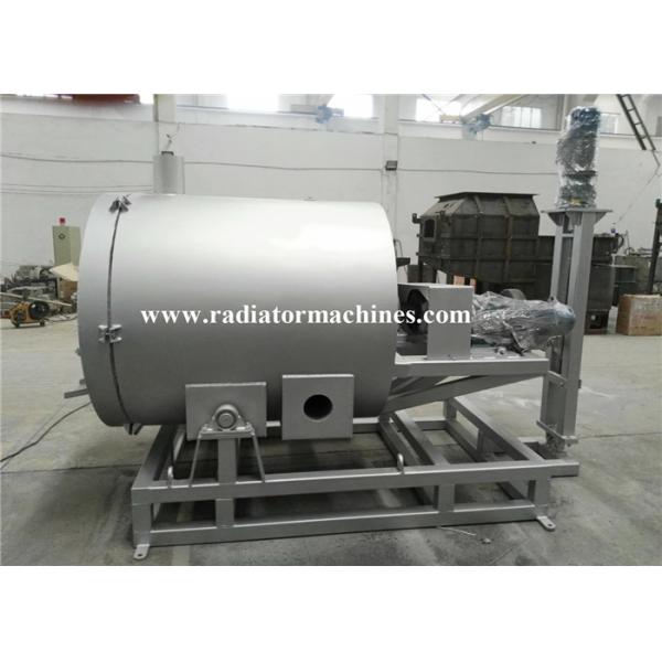 Lead Powder Rotary Metal Melting Furnaces Oil Fired 2000kg Capacity