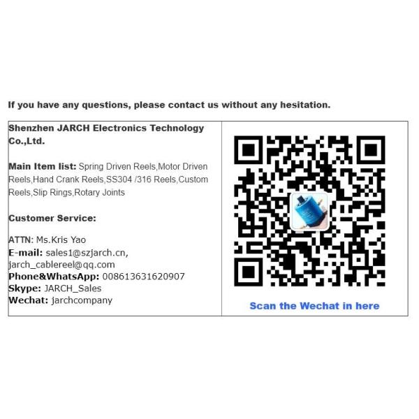 Cable reel 50 Feets Cable Retractable Grounding Reel , Static Discharge Extension Cord Hose Reel