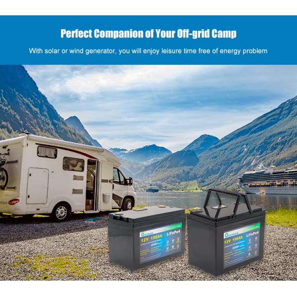 12 Volt Portable LiFePO4 Battery , Handheld 12V Lithium Iron Phosphate Pack