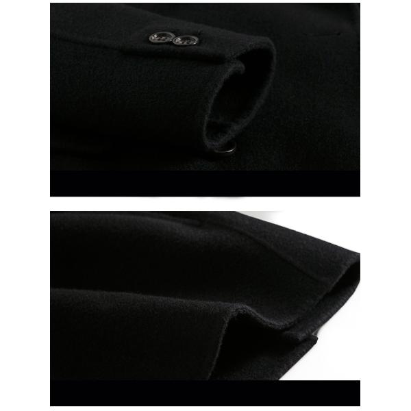 LCBZ Custom Winter Over Jacket Men's Plus Size Parkas and Long Coats for Cold Weather