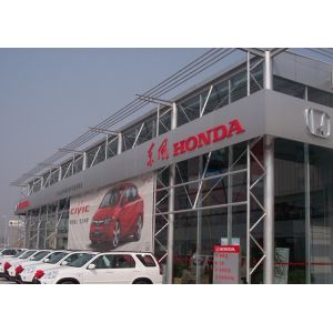 China Modern Honda Prefab 4S Car Showroom Building Hot Dip Galvanized on sale