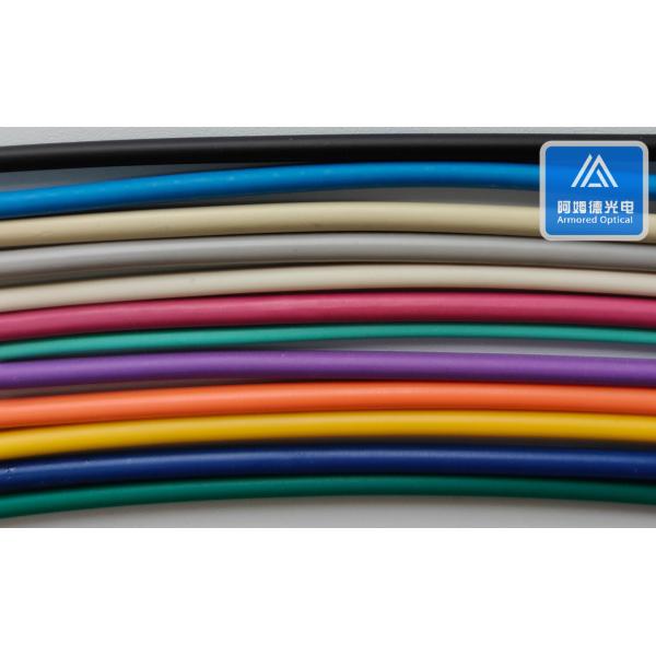 3.0mm Multi Mode Fiber Optic Cable For Home Internet Connection Grey