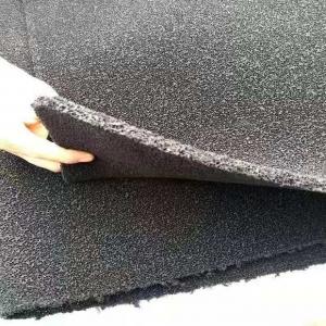China 15-150cm Width Cross Lapping Nonwoven Fabric with Charcoal Carbon Fiber in GAOXIN wholesale