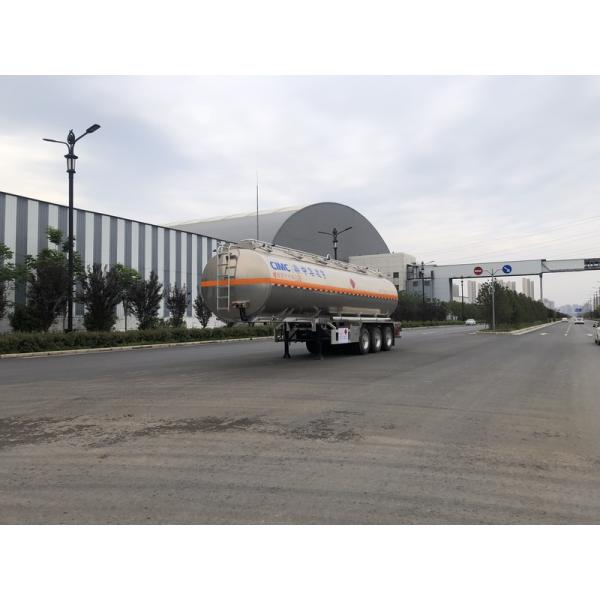 3 Axle 44m3 Liquid Petrol Aviation Kerosene Jet Fuel Transport Semi Trailer Tanker