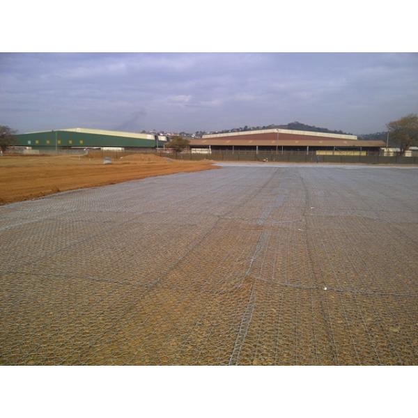 Hexagonal Road Construction 2m Woven Steel Mesh