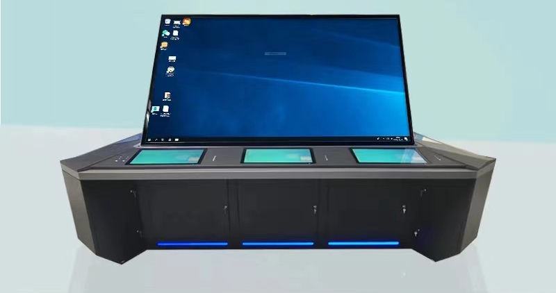 Customizable Interactive Touch Table with 4K Max Resolution for Indoor HD Use