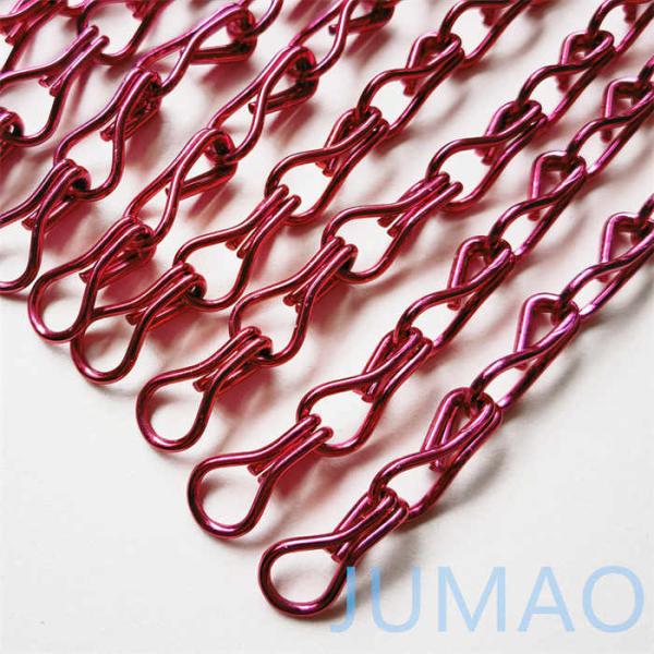 Quality Curved Hall Metal Chain Link Curtains Fly Screens Custom for sale