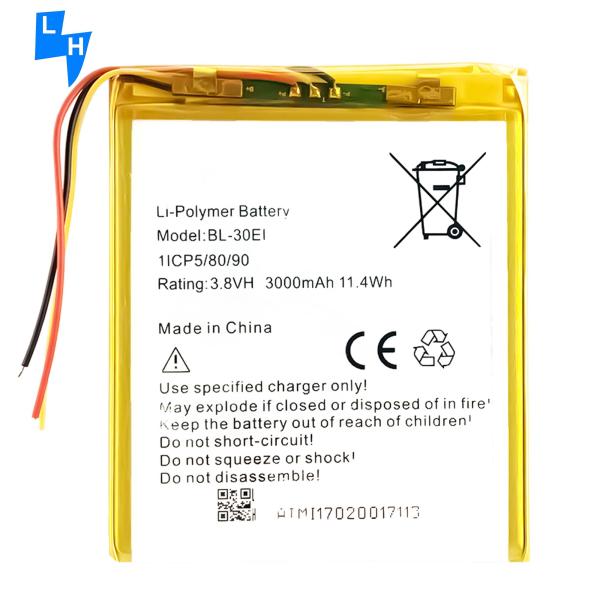 3000mAh Battery for itel 1701 1702 7C 7D P702 BL-30EI Mobile Phone Guaranteed Longevity