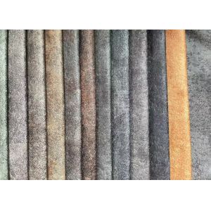 Printed Pattern Suede Sofa Fabric Woven 100 Polyester Suede Fabric